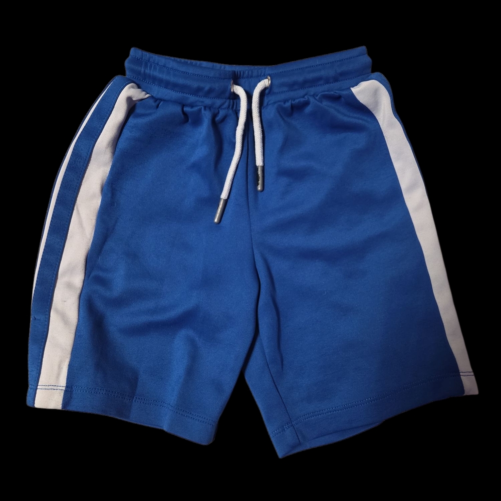 Blue and White Kids Shorts